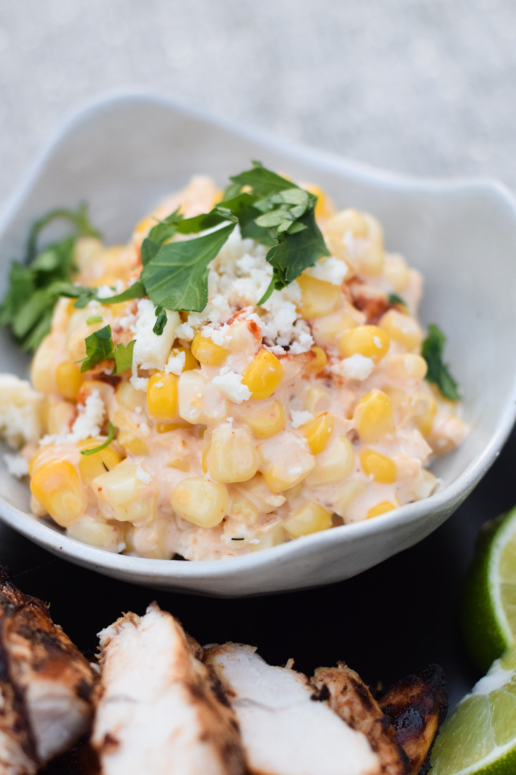 grilled corn esquites